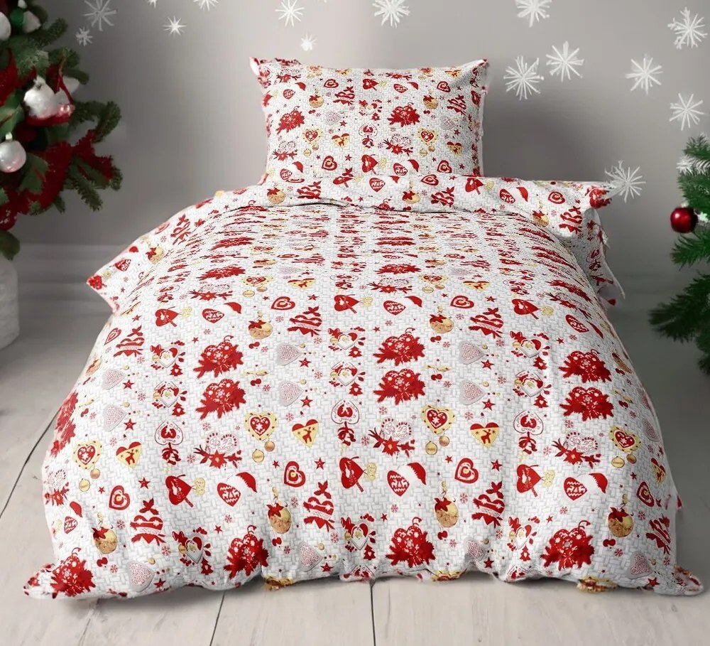 Bavlnené deluxe obliečky LAVEN HOLIDAY 140x200 cm