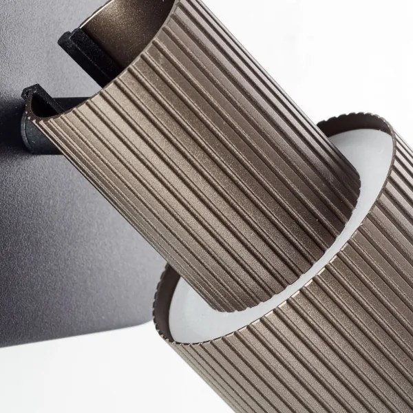 Brilliant - LED Nástenné bodové svietidlo CADIZ 1xGU10/5W/230V bronzová