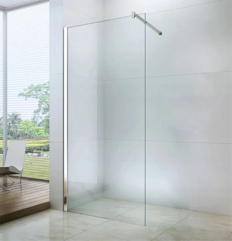 Kúpeľňová pevná zástena MAXMAX WALK-IN 60 cm