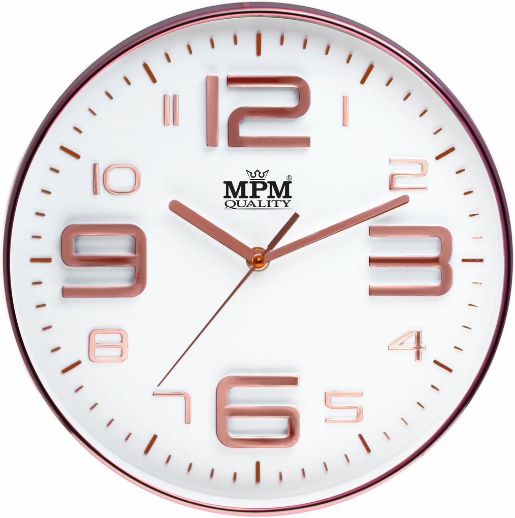 Nástenné hodiny plastové MPM E01.3221.81