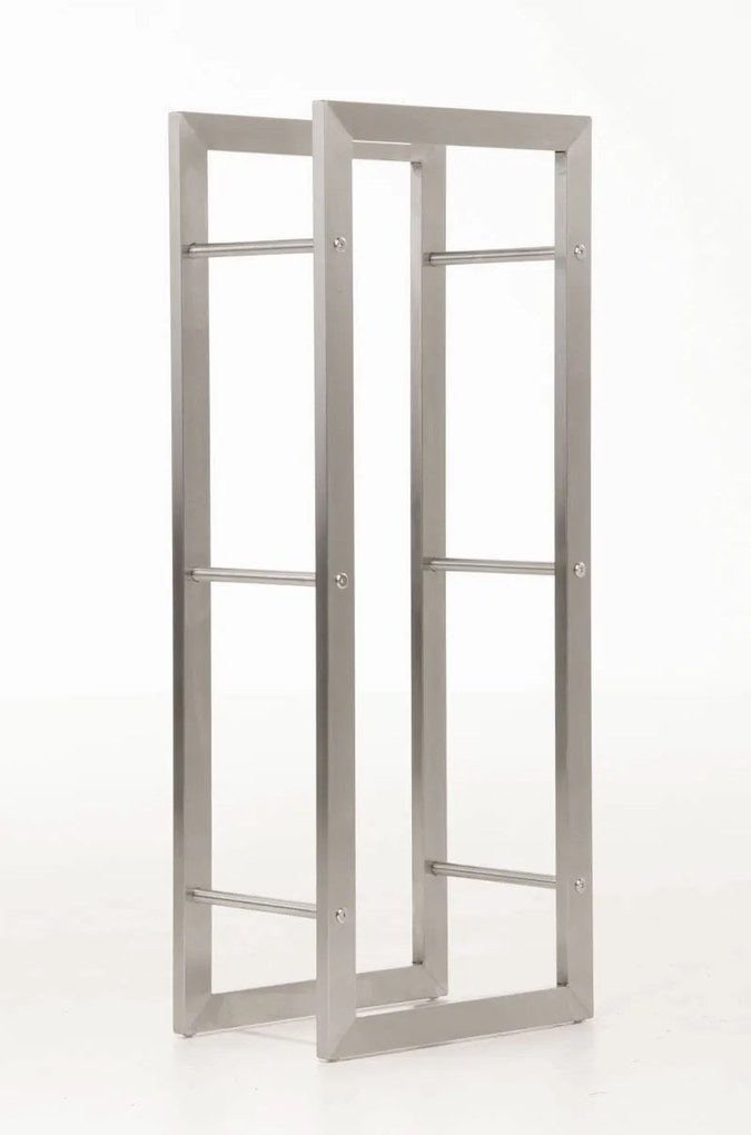 Stojan na palivové drevo Keri 25x60x150, nerez