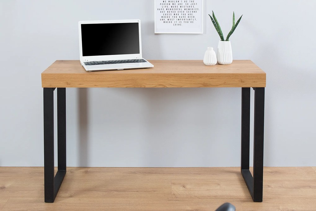 Stôl pod notebook Oak Desk 120cm čierny dub