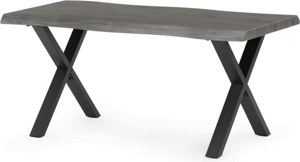 Konferenčný stolík CT-F4312 GREY sivý dub / čierny