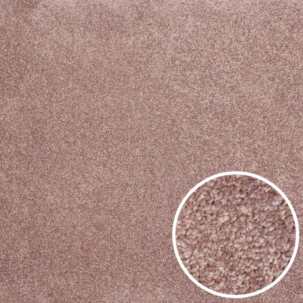 Metrážny koberec Feliz 066, na mieru, šíře 4m, ružová, filc, detská izba, ITC