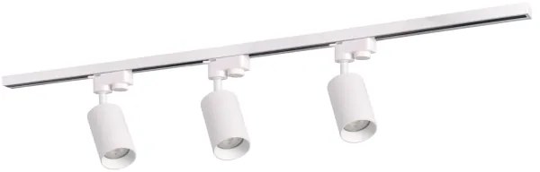 Bodové svietidlo do lištového systému MARIBEL 3xGU10/10W/230V +1 m lištový systém