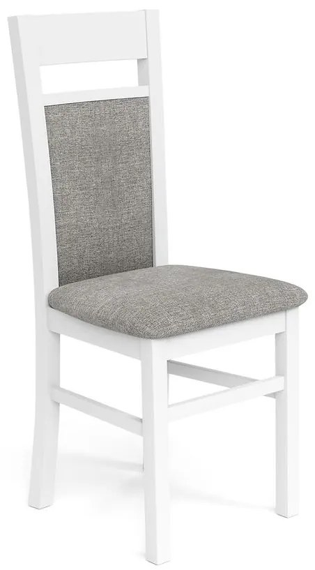 Stolička Gerard 2 drevo/tkanina biela/inari 91 46x52x96