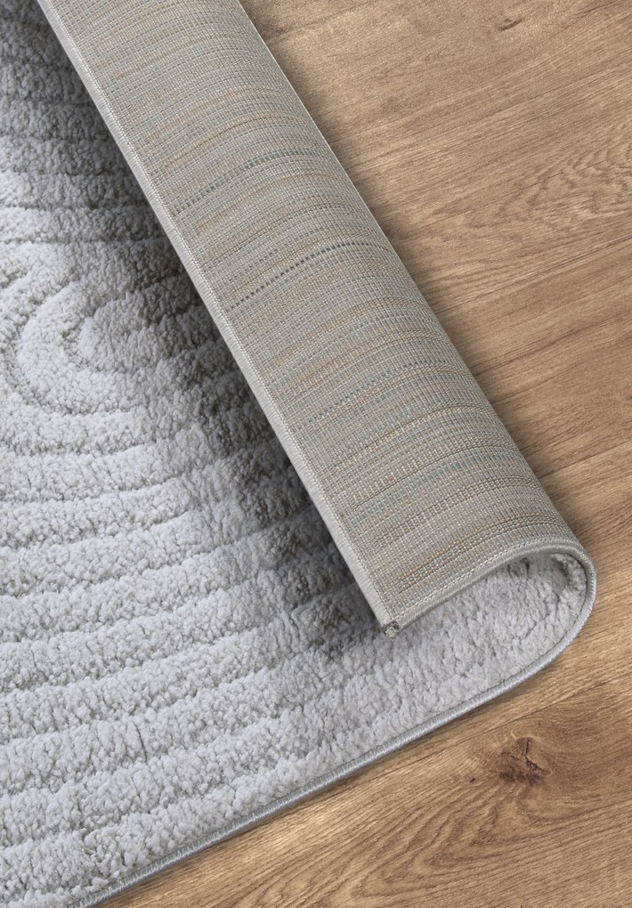 ELLE Decoration, Kusový koberec New York 106205 Light Grey, 80x120, šedá, obývacia izba