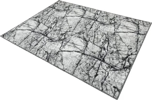 Metrážny koberec Grain 19 sivý