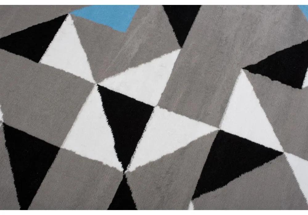 Kusový koberec PP Lester sivomodrý 250x350cm