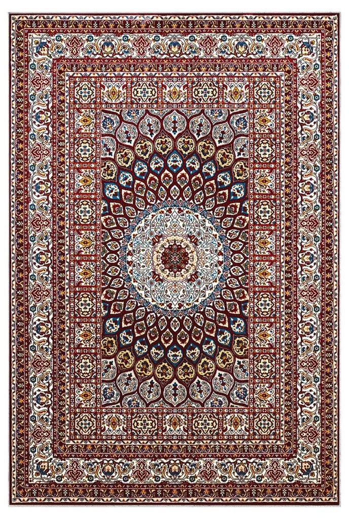 Súprava 2 kusov kúpeľňových predložiek Ozdobné Mandaly viacfarebné