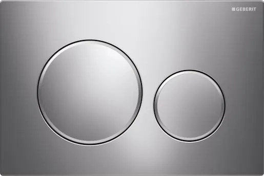 Geberit Sigma20 ovládacie tlačidlo plast chróm lesk 115.882.KH.1