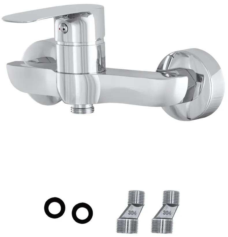 Gamma Pico, nástenná sprchová batéria 150mm, chrómová, GMA-BPON-CH