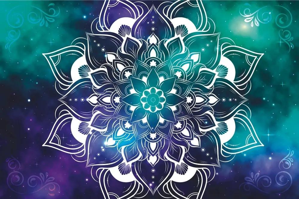 Samolepiaca tapeta moderná Mandala s orientálnym vzorom - 150x100