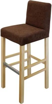 OVN barová stolička IDN 3063 buk / hnedá