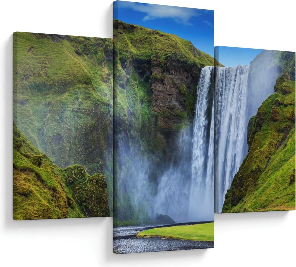 Obraz - Vodopád Seljalandsfoss (90x60 cm)