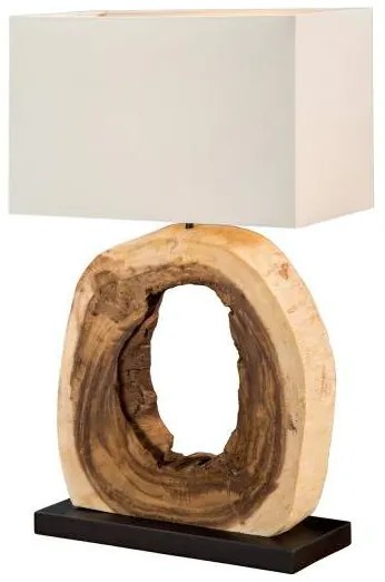 Stolová lampa - naplavené drevo Cycle