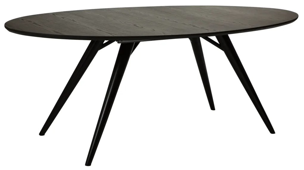 ECLIPSE JEDÁLENSKÝ OVÁLNY STÔL black