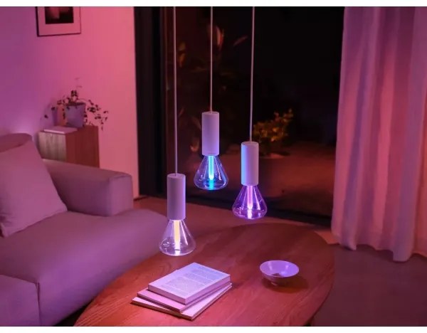 LED RGBW Stmievateľná žiarovka Philips Hue White And Color Ambiance E27/6,8W/230V