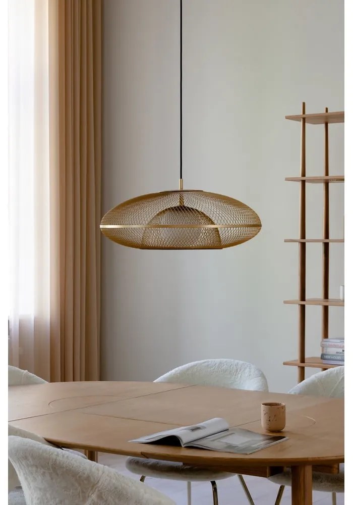 Tienidlo v zlatej farbe ø 60 cm Faraday – UMAGE