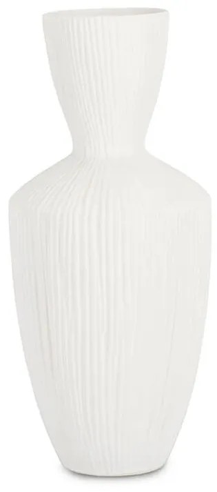 Váza rayas 47 cm biela MUZZA