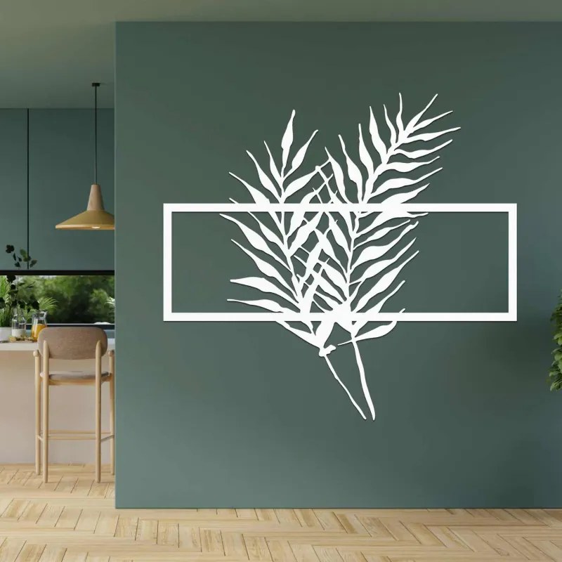 Drevená dekorácia Tropické listy – Moderný botanický dizajn | SENTOP HDF0303