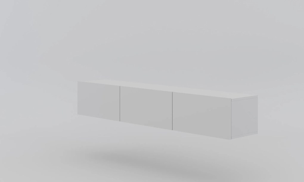 Závesný TV stolík Dallas 160 cm biely