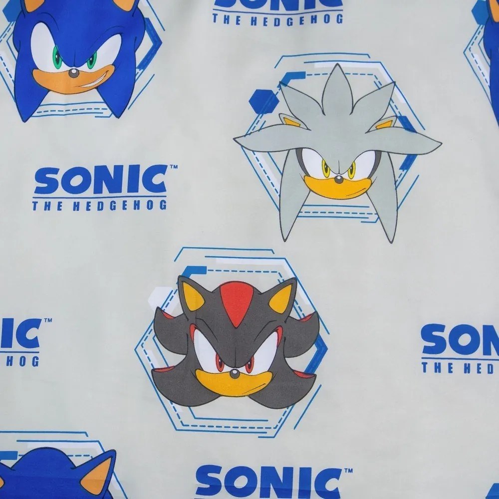 Modrá detská obliečka na jednolôžko z mikrovlákna 140x200 cm Sonic – Jerry Fabrics