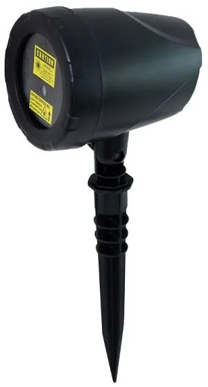 LED Vonkajší laserový projektor LED/5W/230V IP44