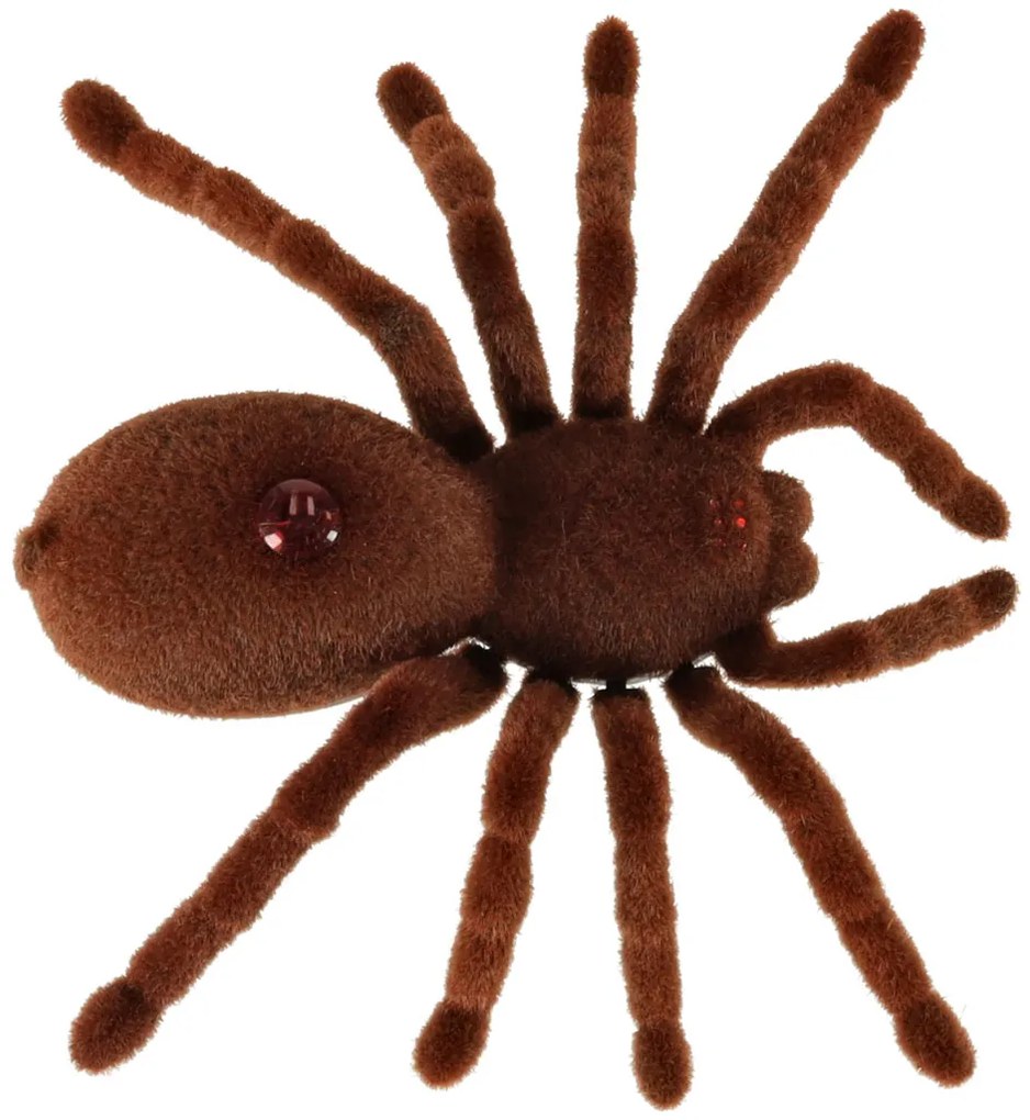 KIK Diaľkovo ovládaná tarantula – chlpatý robotický pavúk s ovládačom
