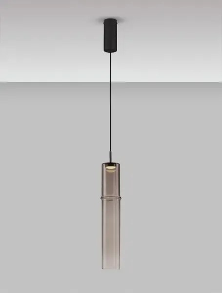 Dizajnový luster Sano 1 Smoky