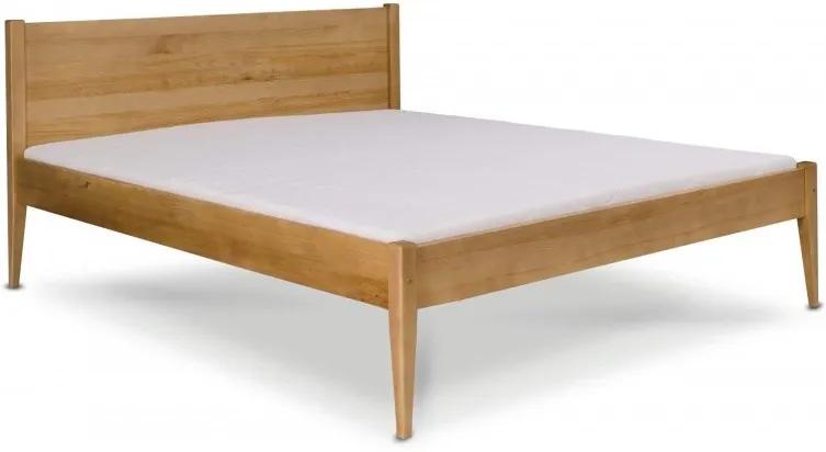 Hector Drevená posteľ Cresto 160x200 dvojposteľ - dub