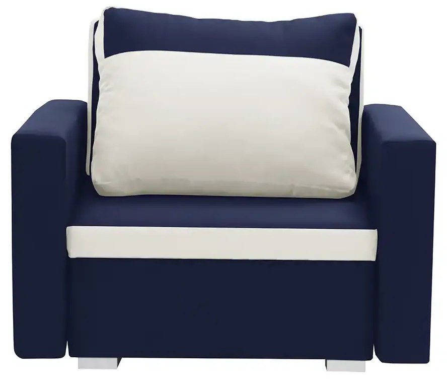 Kreslo ASTRA3 s funkciou spania Strieborná/čierna