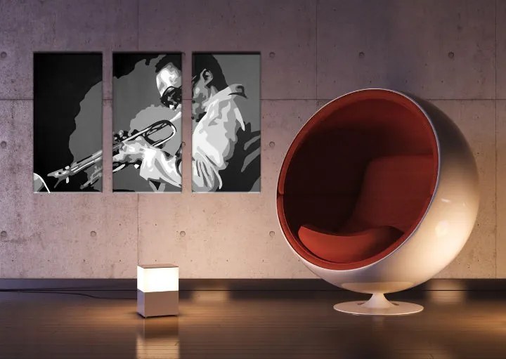 Ručne maľovaný POP Art obraz Miles Davis | rôzne rozmery