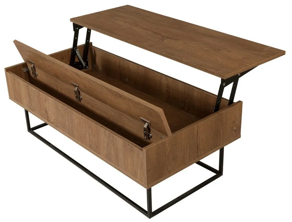 Konferenčný stolík Est Walnut and Black