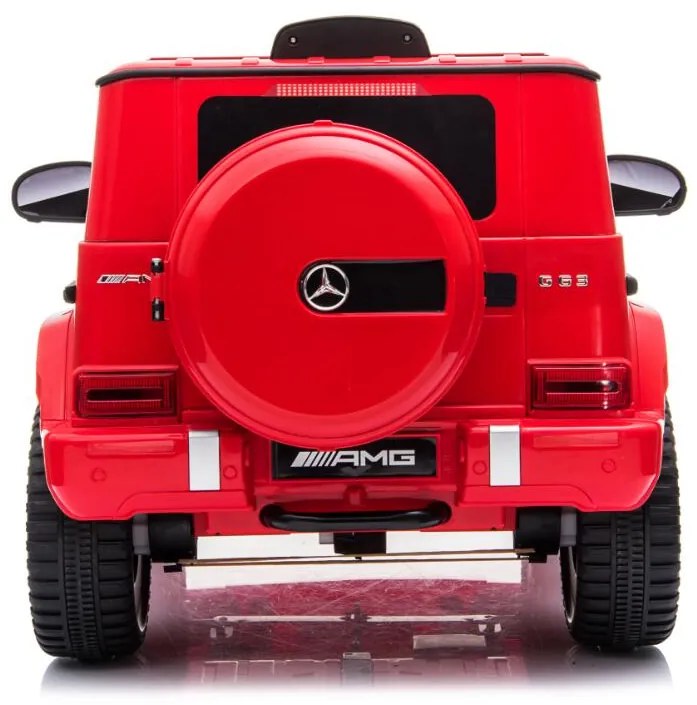 TRENDIE Elektrické autíčko Mercedes G63 AMG červené
