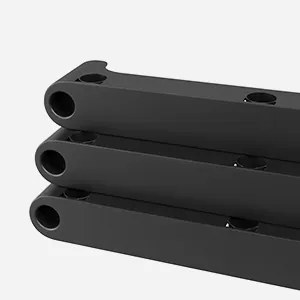 Otváracia šatníková skriňa Melisa 182 cm čierna