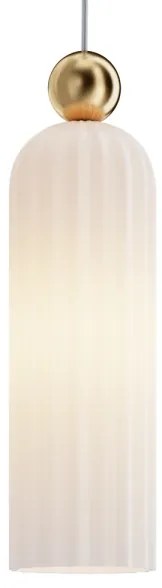 Maytoni MOD302PL-01W - Luster na lanku ANTIC 1xE14/40W/230V zlatá/biela