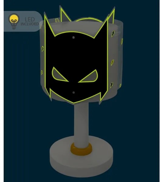 Dalber 61801N - LED Detská lampička DARK HERO 1xG4/4W/230V biela/čierna