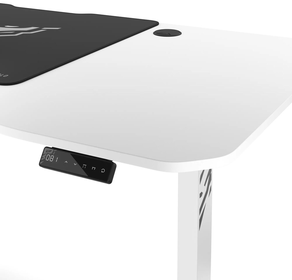 Stôl s nastaviteľnou výškou 160 cm biely: Diablo X-Tensio 1600