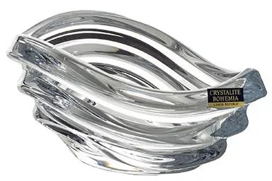 Crystal Bohemia KRIŠTÁĽOVÁ MISKA BOHEMIA WAVE 155 MM