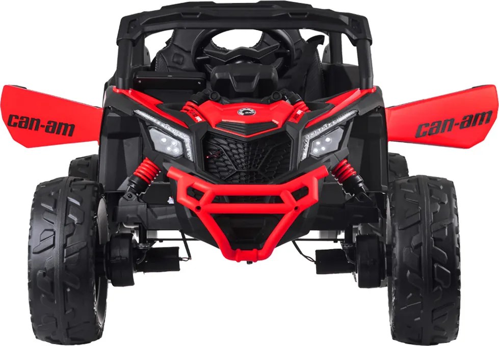 JOKOMISIADA Detské elektrické auto Buggy 4x4 na batériu 800 W červené PA0299 CZ