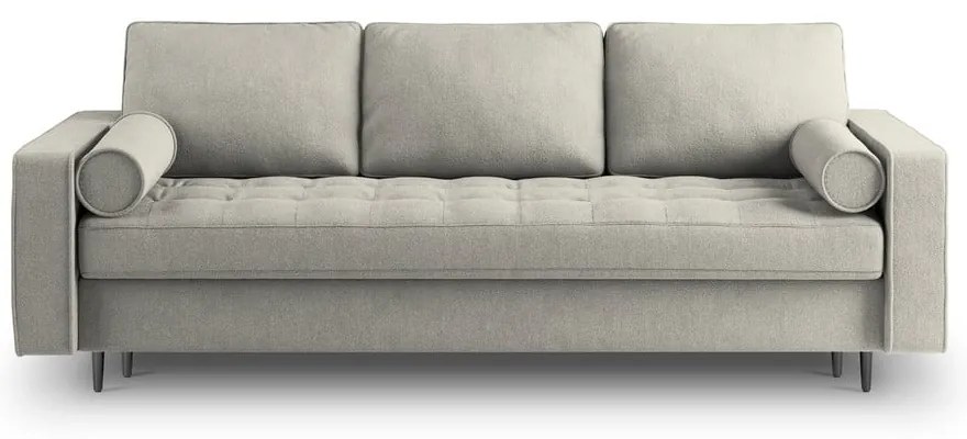 Svetlosivá rozkladacia pohovka Milo Casa Santo