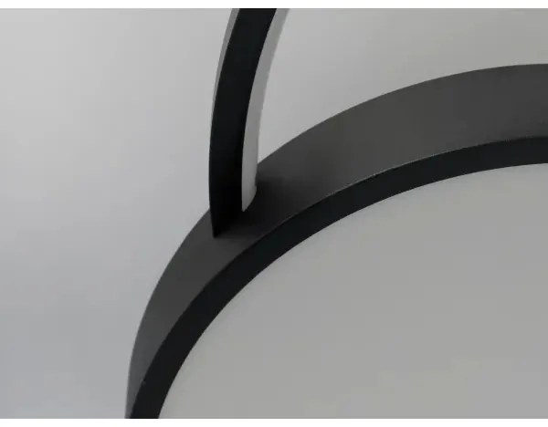 LED Stmievateľné stropné svietidlo LED/60W/230V 3000-6500K čierna + diaľkové ovládanie