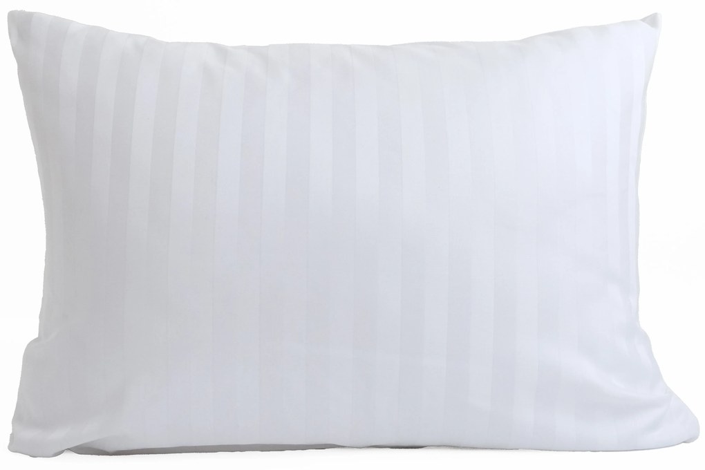 Hotelová obliečka na vankúš 50 x 70 cm - prúžok 20 mm