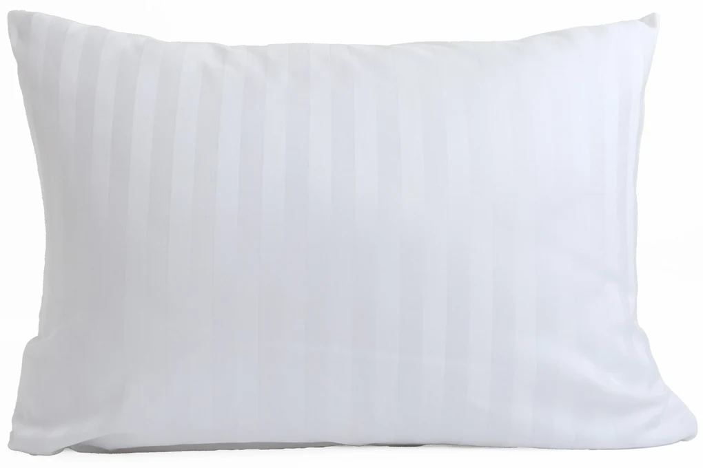 Hotelová obliečka na vankúš 50 x 70 cm - prúžok 20 mm