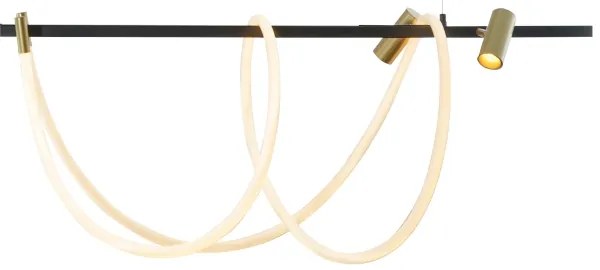 Zuma Line 2200277L - LED Luster na lanku BALBO LED/67,5W/230V 2700-6000K + DO