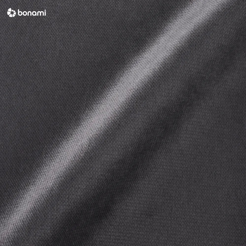 Tmavosivá zamatová rozkladacia rohová pohovka (pravý roh) Lofty Lilly – Miuform