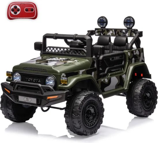 Elektrické autíčko Toyota FJ Cruiser army