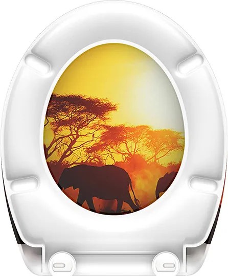 Eisl Sanitär WC sedátko Duroplast Soft Close Africa 82360
