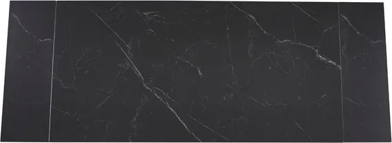 Jedálenská rozkladací stôl SANNY 180–240 cm biely/orech
